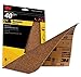 3M Sandpaper, 32118, 40 Grit, 9 in x 11 in, 5 Sheets Per Pack