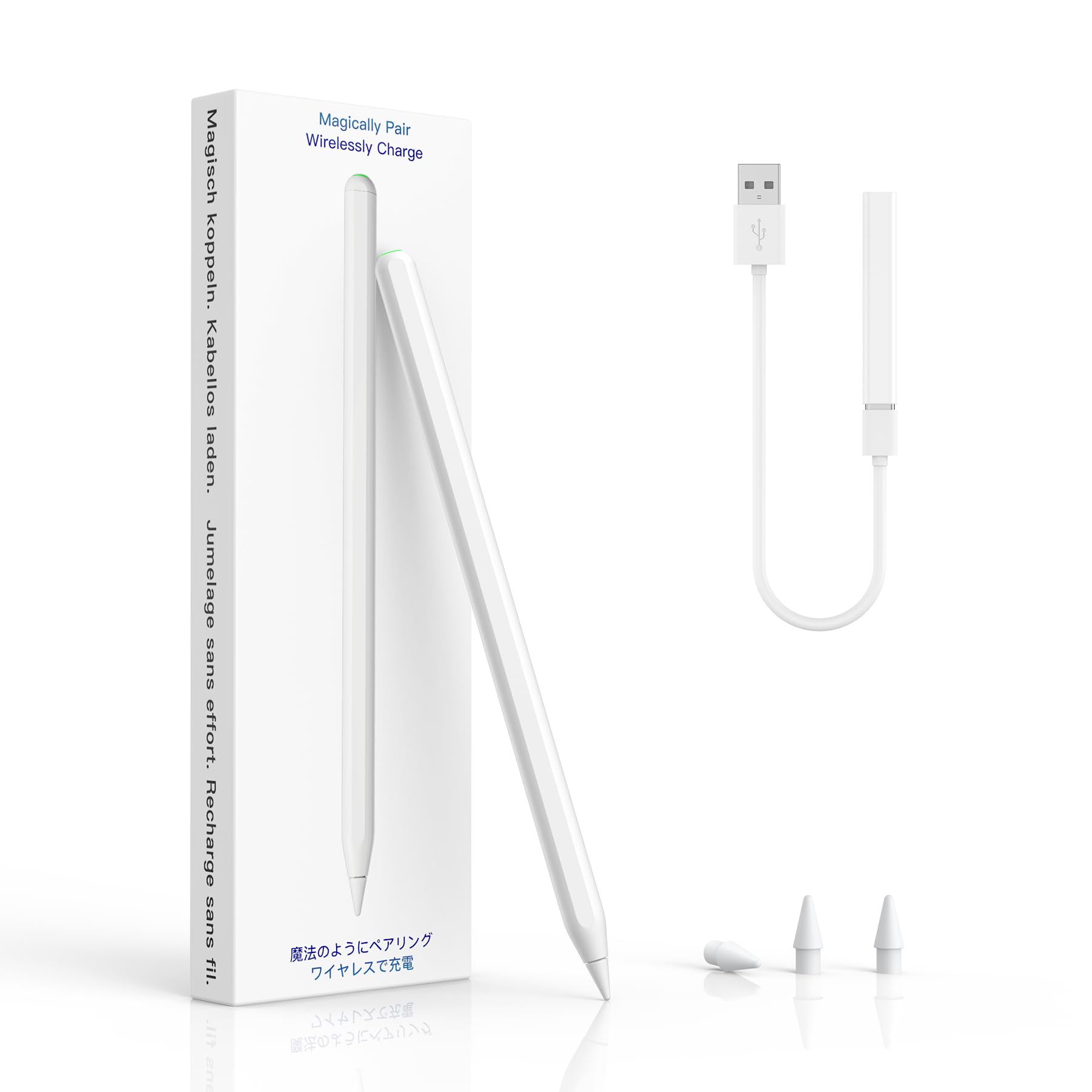 Amazon.co.jp: Apple Pencil, Wireless Rechargeable + Type-C