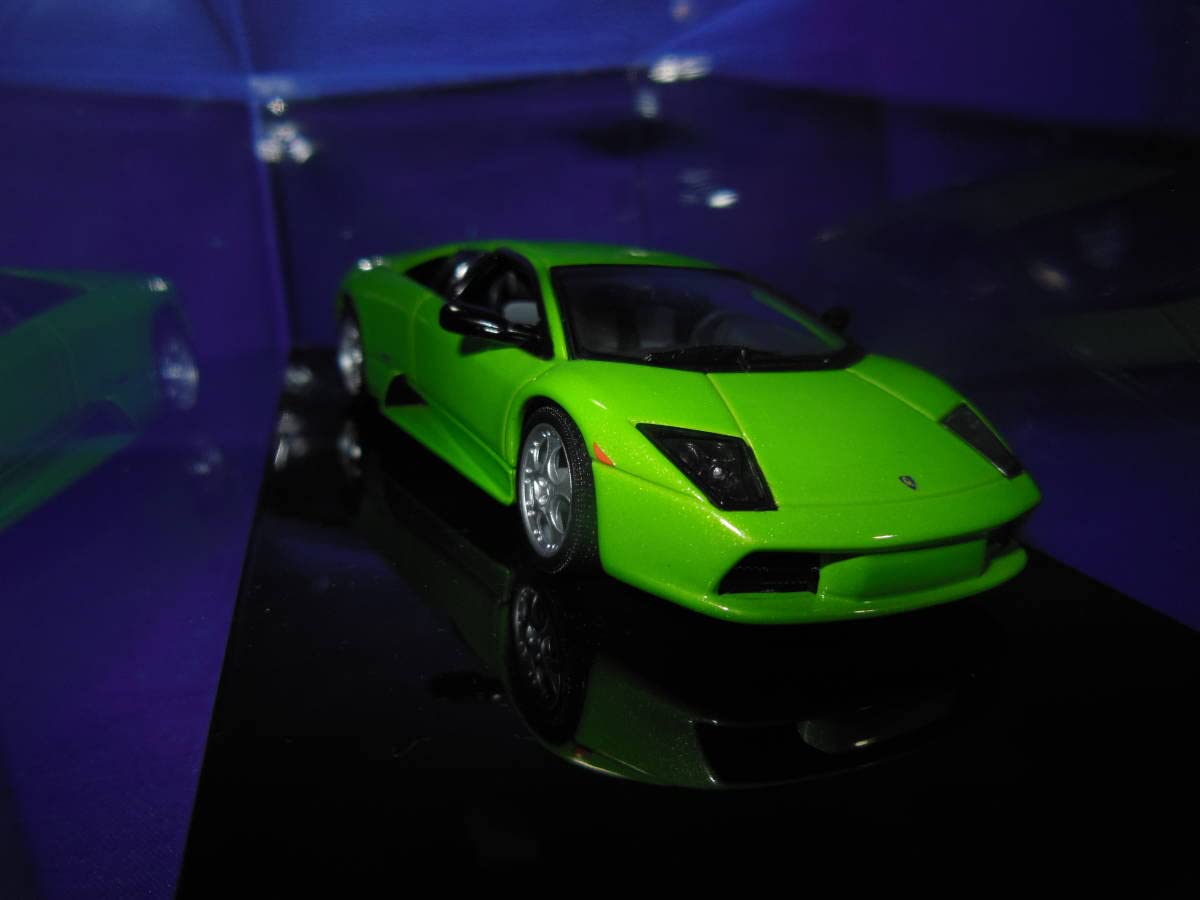Amazon | 1/43 AUTOart 希少黄緑 ランボルギーニ ムルシエラゴ