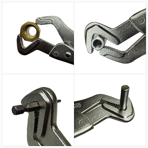 Alicates de loro ajustables de 8 pulgadas en Z de acero Cr-V para proyectos de bricolaje 4