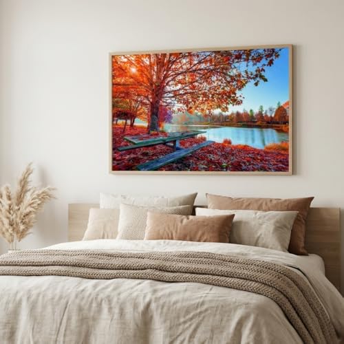 Image of Fabulous Landscape Nature's Color Canvas wall Poster for Home Decor, Living Room, Bed Room, Kids Room, Play Room, Restaurant, Hotel (Self Adhesive Vinyl, Water Proof)
