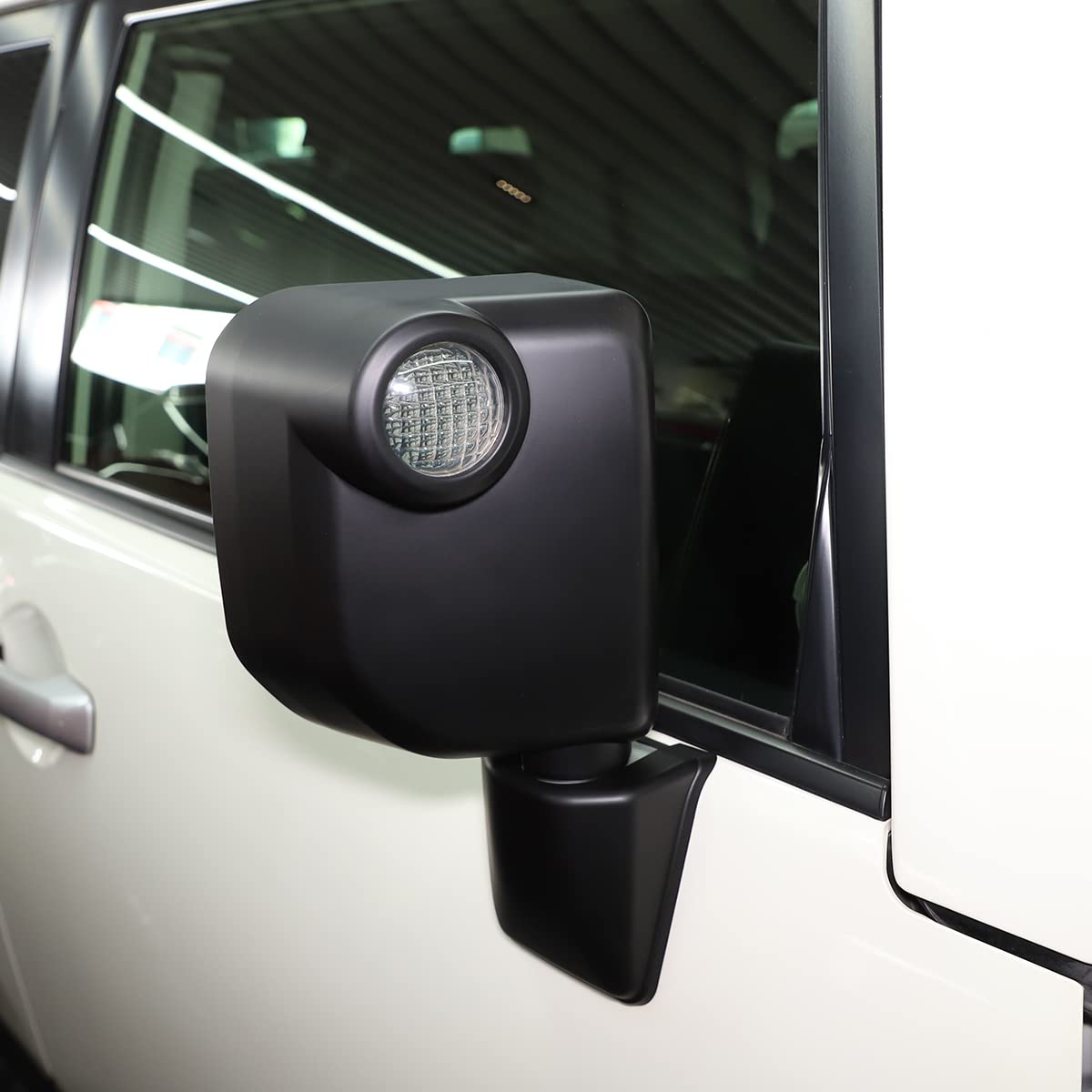 Matte Black ABS Side Door Mirror Cover For Toyota FJ Cruiser 2007-2022 (JOGON)