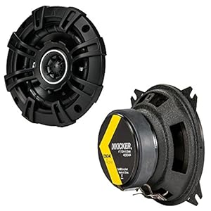 KICKER Pair New 43DSC404 DSC40 120 Watt 4″ Inch 2-Way Car Audio Speakers DS40