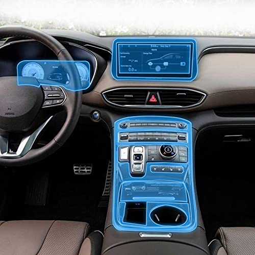 Film de protection GPS Hyundai Santa Fe : réparez les micro-rayures de la console centrale