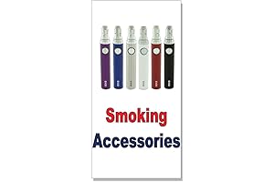Smoking Accessories Smok DECAL STICKER Retail Store Sign 8"