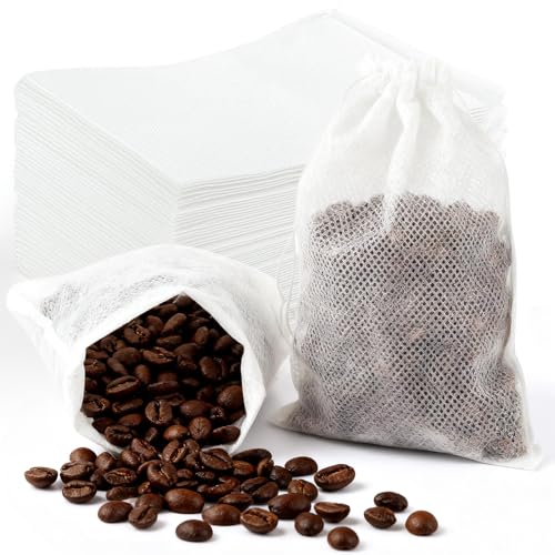 TamBee Disposable Drawstring Tea Filter Bags