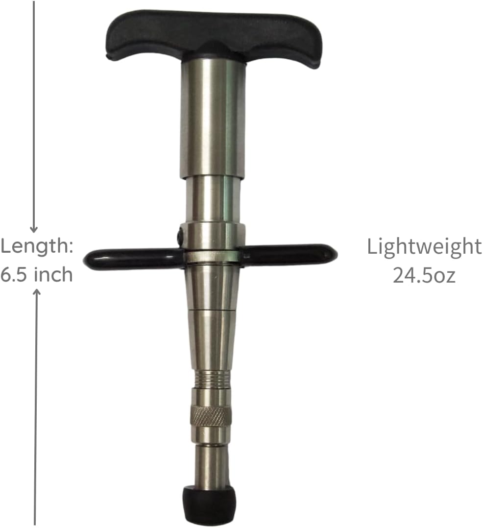 Manual Chiropractic Adjusting Tool Chiropractor Handheld Spine Correction Tool and Back & Neck Massager, 11-123 lbf Force Range Included 3 Replace Tip