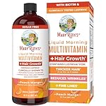 MaryRuth's Liquid Multivitamin + Hair Growth | Biotin 10000mcg | Lustriva Hair Growth Supplement | Clinically Tested in Women for Thicker Hair & Facial Wrinkle | Skin Care | Ages 18+ | 30 Fl Oz