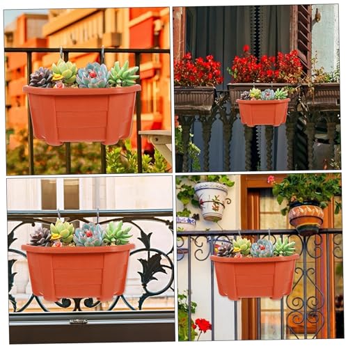 Jardinière suspendue pour optimiser l'espace des petits balcons étroits - 6