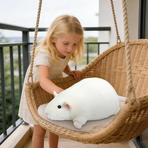 Peluche Hamster pour salon et canapé : une touche de décoration douce de 90 cm - 2
