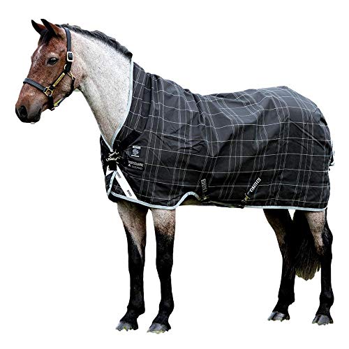 Preisvergleich Produktbild Horseware Rhino WUG 0g Lite Regendecke Black / Grey (160)