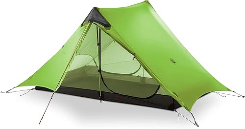 Miniatura 2 de Ultralight Tent 3-Season Backpacking Tent 1 Person2 Person Camping Tent, Outdoor Lightweight LanShan Camping Tent Shelter, Perfect for Camping,