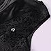 Men's Gothic Long Vest Clothing, Medieval Court Vests, Retro Tailcoat, Slim Fit Vest, Sleeveless Casual Lapel Jacket Black