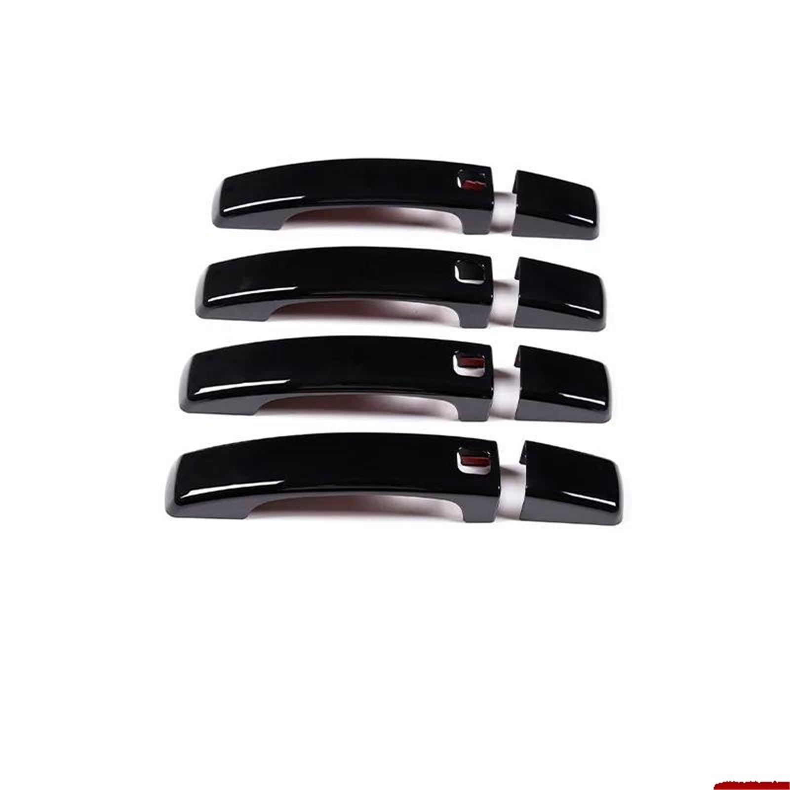 ZAPORA 8pcs Car Door Handles Decorative Cover Trim for Land for Rover for Discovery 4 LR4 RR Sport for Freelander(Style 4 Style 5)