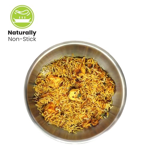 Image of Allo Triply Stainless Steel Tasla|Ideal Tasla for Curry /Stir-Fry /Deep-Fry /DryVeg /Saut Induction Friendly, Heavy Base Kadhai Naturally Non-Stick | Set of 3Pcs 1.2Ltr, 1.5Ltr, 2Ltr | 10 Years Warranty