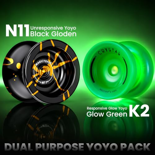 Image of MAGICYOYO N11+K2 Yoyo for Kids 8-12, Professional Yoyo for Adults