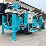 Hydraulische Tiefwasserbrunnenbohranlage - Bohrlochbohrmaschine mit Pumpenkern für Tiefbrunnenbau, Grundwasserabsaugung & Bewässerungsprojekte