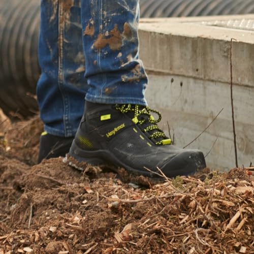HexArmor Men's Xbase Work Boot Series, Breathable Durable Lightweight Comfortable Water Resistant Safety Construction Boots Medium Duty with Composite Toe Cap3