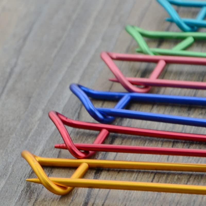 Duże agrafki, mocne agrafki do koców, 100 szt. 60 200 mm duże agrafki, aluminiowy kolorowy sweter(9cm)