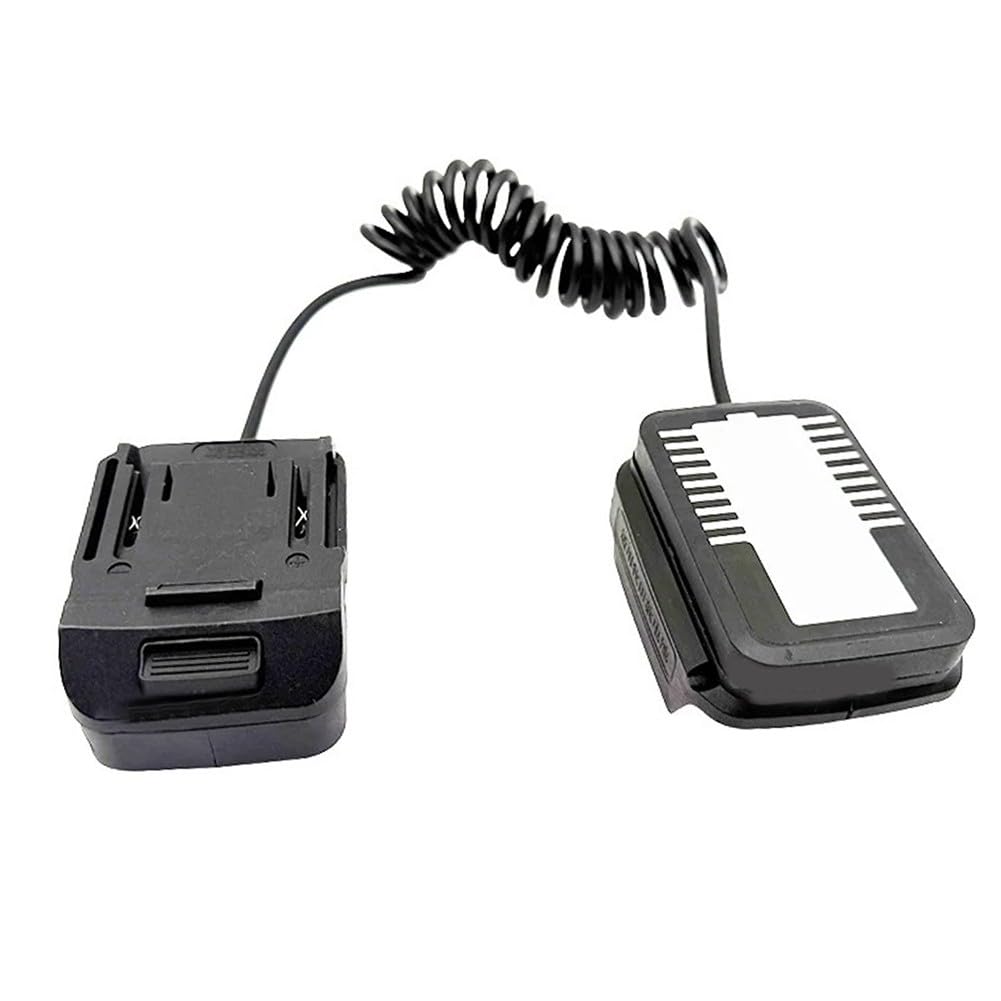 Redukcja ciężaru przedłużacza, adapter do akumulatora litowego, nadaje się do 18 V