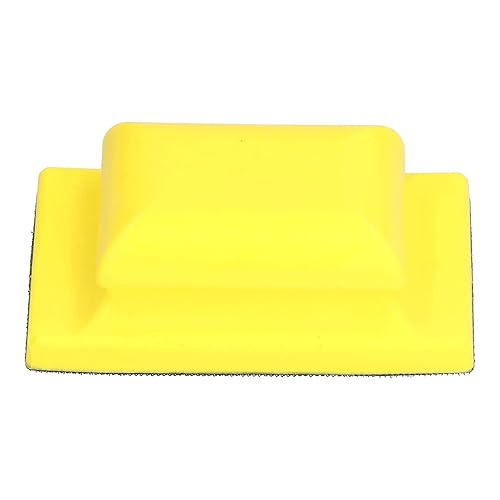Bloque de lijado, almohadilla de lijado de mano de espuma de poliuretano, bloque de lijadora de limpieza con gancho y bucle, pulido de madera,