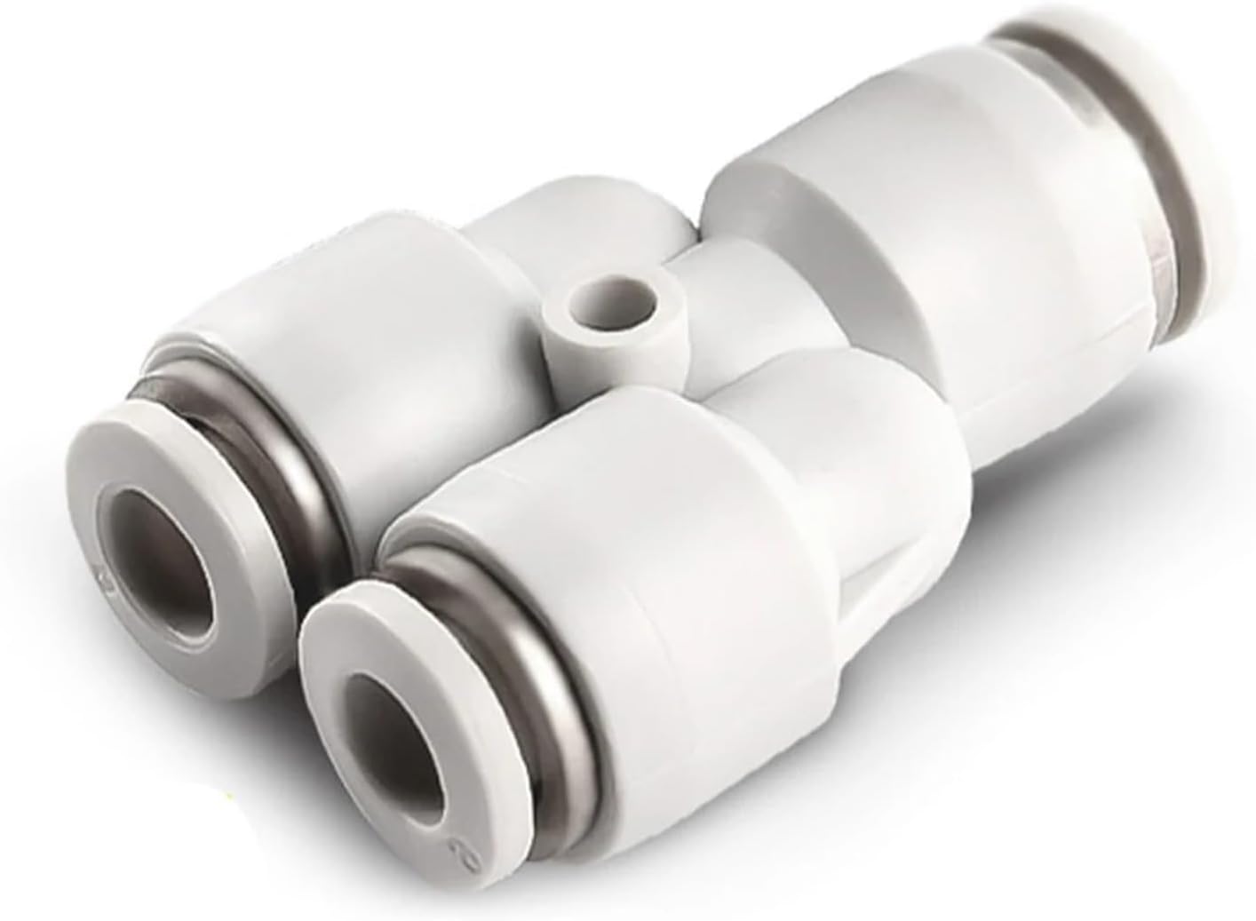 1pc PY PW Pneumatic Quick Connect Tee Y Joint 4mm 6mm 8mm 10mm 12mm 14mm 16mm Pipe Air Pipe PU Hose Plastic Joint(PY-8)