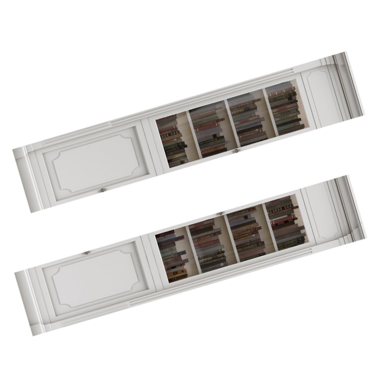 Autocollants de porte effet moderne pour décorer une chambre parentale