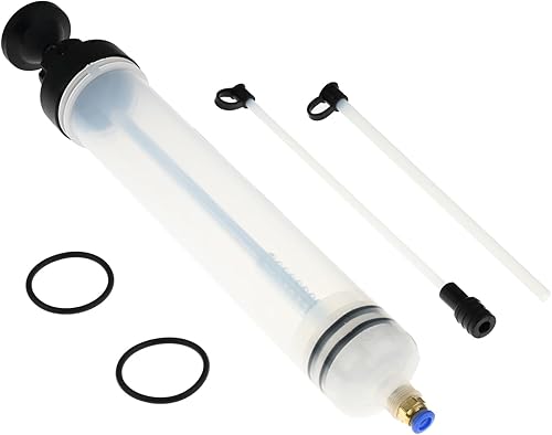 PETCHOR Extractor de líquidos, jeringa de succión de 500 cc, bomba de llenado de extracción manual de jeringa de aceite, bomba de jeringa de fluido,