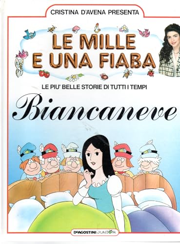  Cristina D\'Avena presenta Le mille e una fiaba Biancaneve NO VHS solo libro