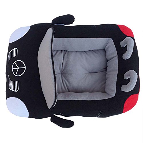 Cute Car Shaped Pet Dog Bed Detachable Washable Pp Cotton Soft Padded Warm House For Small Dogs Cats Pets Sleeping Supplies #TOP5