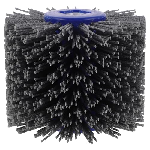 Roue de polissage bois fibres nylon et carborundum pour réparation de portes