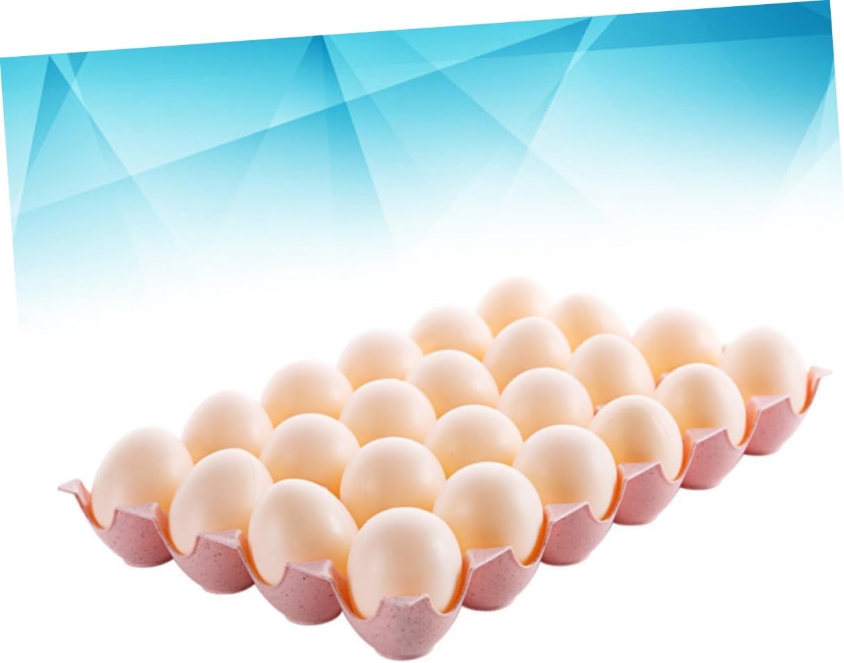 Gadpiparty Egg Holder for Refrigerator -cup Storage Box Flip Egg Tray -proof Design Color