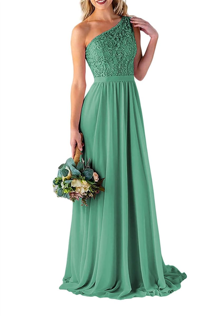 Wseyu Women's Eucalyptus Cold Shoulder Formal Red Carpet Gowns Chiffon Graduation Party Gowns Homecoming Dresses For Teens Uk12
