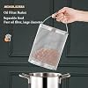 Stainless Steel Asparagus Pot, Vegetable Steamer Pasta Cooker Oil Deep Fry Pan with Basket and Glass Lid for Home Kitchen Restaurant
