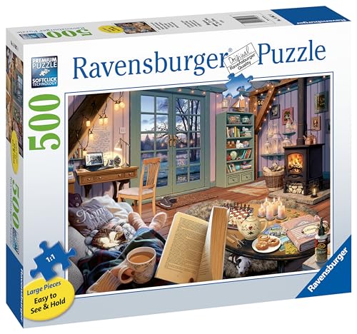 Ravensburger 14967 Cozy Retreat 500 Piece Jigsaw Puzzle - Large Format For Adults thumb #1