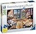 Ravensburger - Cozy Retreat - 500 Piece Large Format Jigsaw Puzzle - Enjoy The Serenity of a Simple Scene, Complete with Tea and a Good Book - Premium Quality - Puzzles for Adults