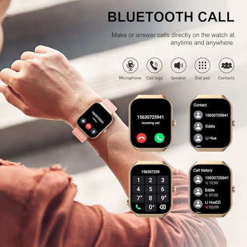 Jugeman P99 Smart Watch For Men Women (Answer/Make Call), 1.96"Hd Smartwatch thumb #2