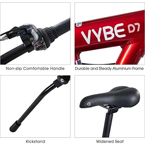 Dahon VYBE D7 Folding Bike, Lightweight Aluminum Frame;