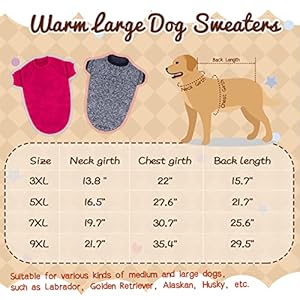   Rypet-2-Pack-Large-Dog-Sweaters-for-Winter-Dog-Classic-Knitwear-Sweater-Soft-Thickening-Warm-Dog-Clothes-for-Medium-Large-Dogs