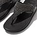 Fitflop Women's Lulu Opul Toe-post SandalsSandal, All Black, 8 US