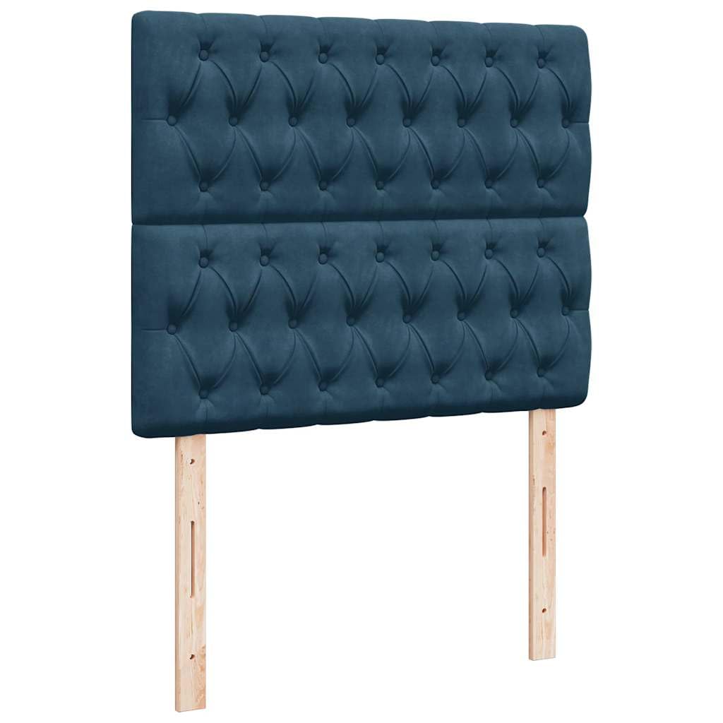 Velluto Premium Molle Insacchettate Giroletto 120x190 cm Blu