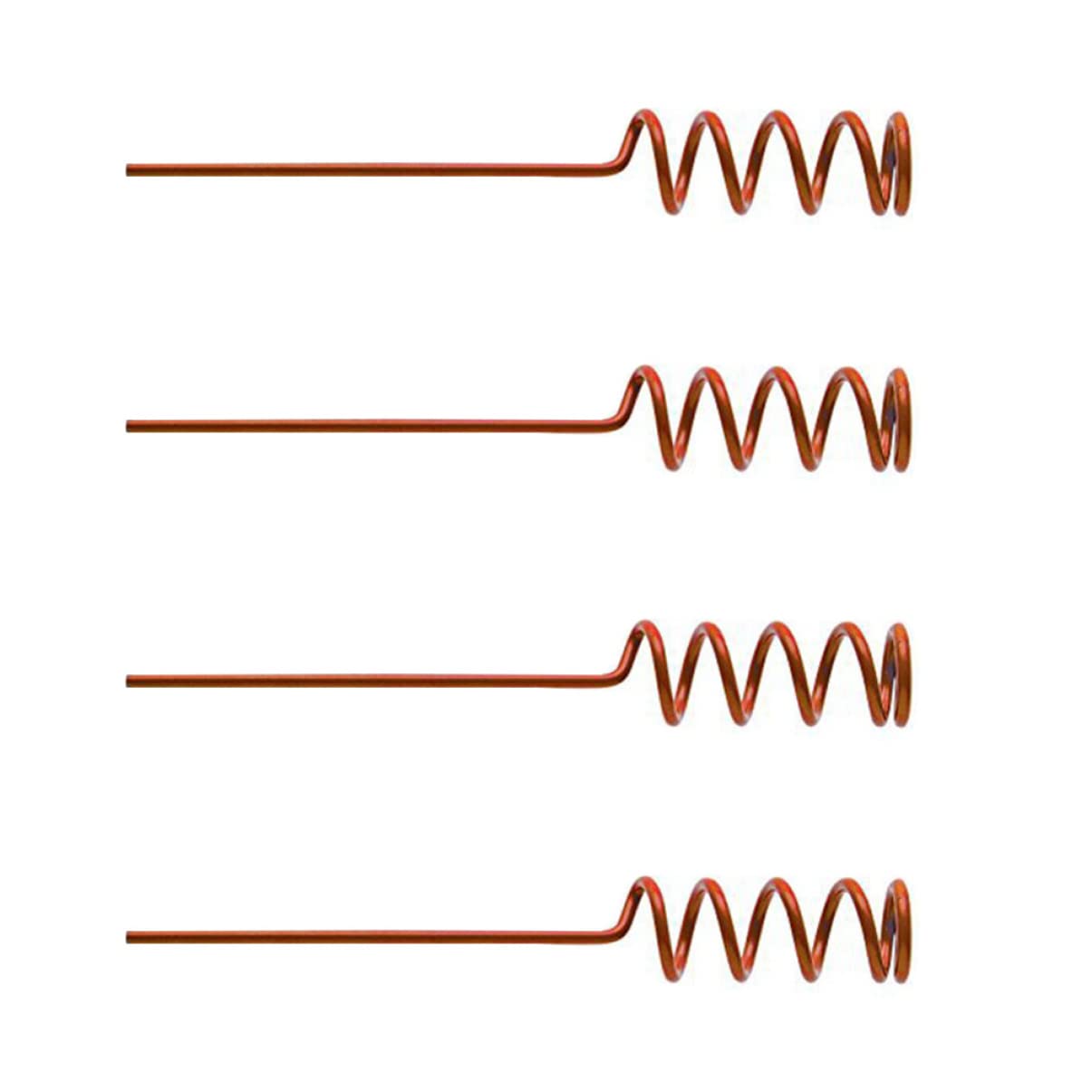 VICASKY Metal Rod Racks 4 Pack Fishing Rod Holders Spiral Storage Racks for Boats