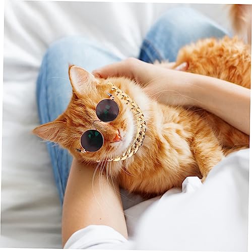 Accesorios para mascotas POPETPOP sombrero y lentes miniatura 7
