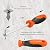 Grout Removal Tool, Caulking Removal Tool, Grout Cleaner, Scraper, Scrubber Brush, Tile Joint Cleaning Brush, Remove Grout or Cleaning for Tile Joints and Seams or Corner