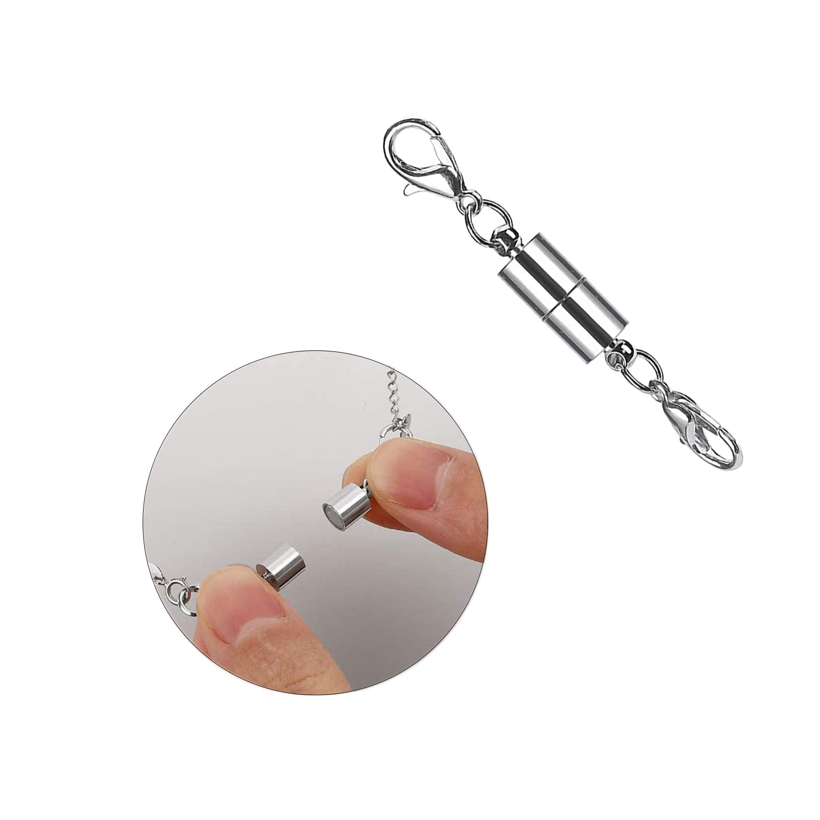 20 Cierres Magnéticos Para Joyería - 15 Mm De Ancho, Para Pulseras, Collares Y Proyectos De Bisutería DIY