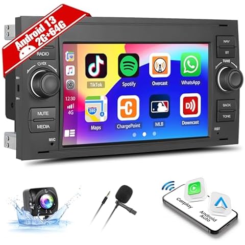 SIXWIN 2G+64G Android Car Radio with GPS Cover