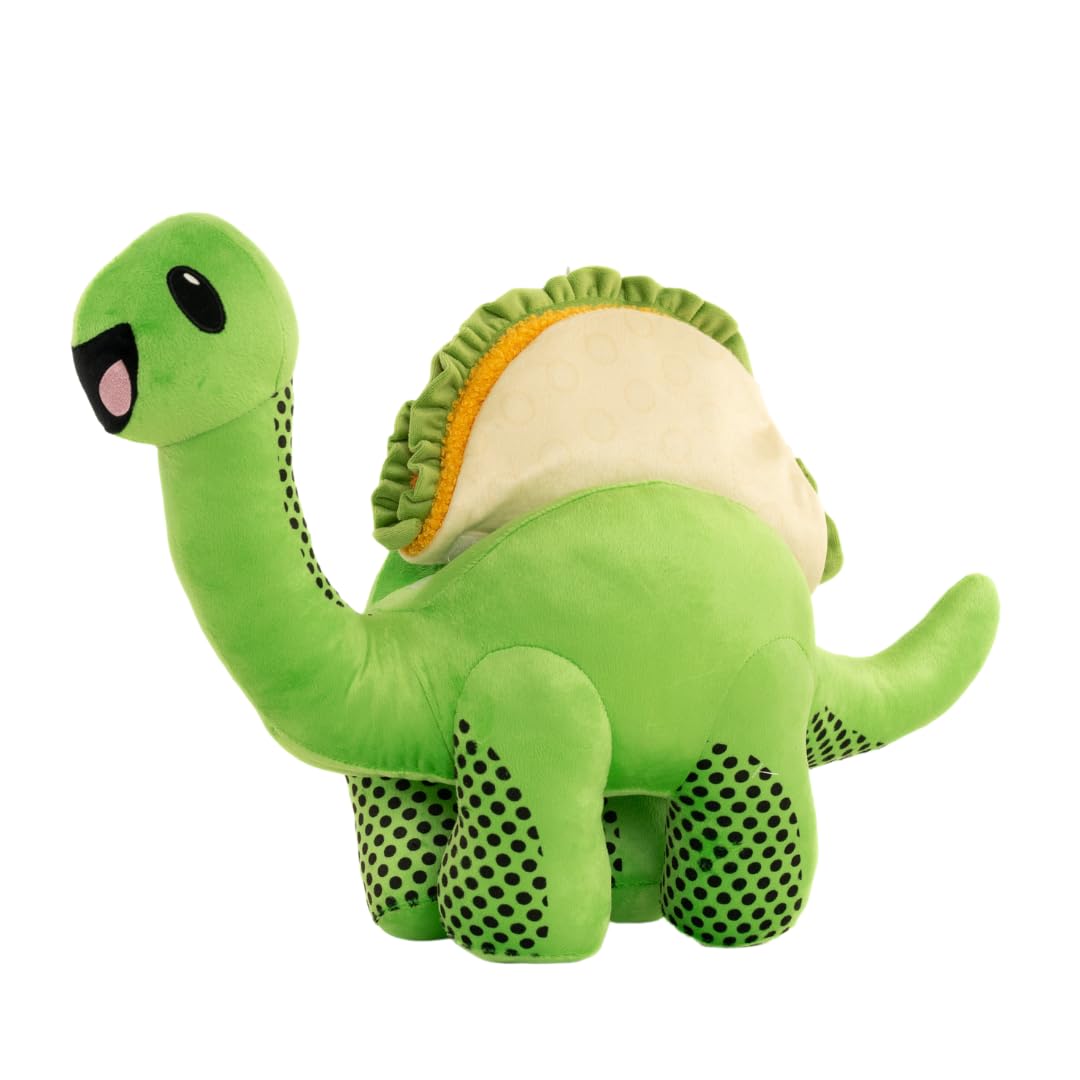 Franco Collectibles Miniverse Food Taco Shell Dinosaur Bedding Super Soft Cozy Detachable Cuddle Pillow, (Officially Licensed Product)