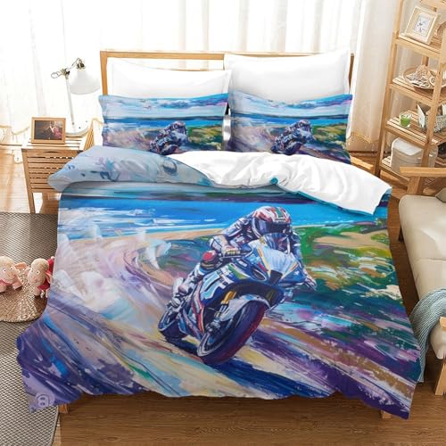 Housse de couette Tour Eiffel 140x200 parure de lit enfant microfibre - 3