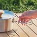 Imagen de Utensilios de cocina de acero inoxidable 304 para acampar al aire libre con tapa y asa para picnic
