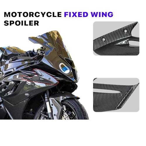 Ailerons carénage avant fixe S1000RR en finition carbone look de qualité supérieure - 7